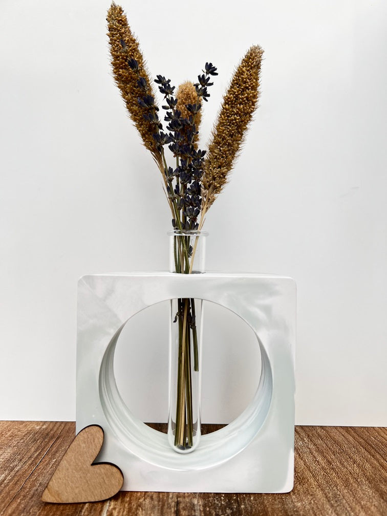 Deko Vase "Vanessa" rechteckig