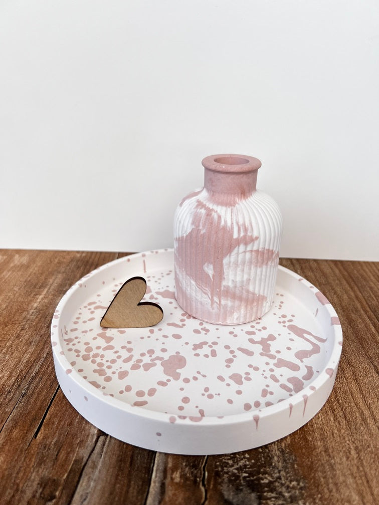 Schale "Gustav" mit Vase "Frieda"