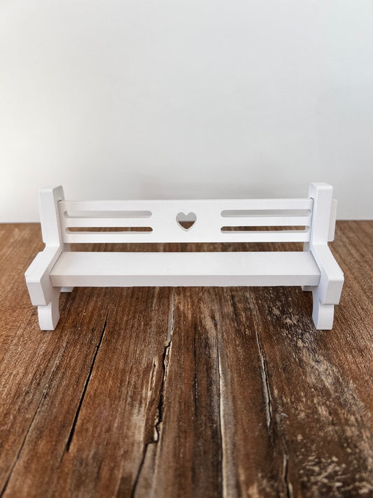 Sitzbank weiß