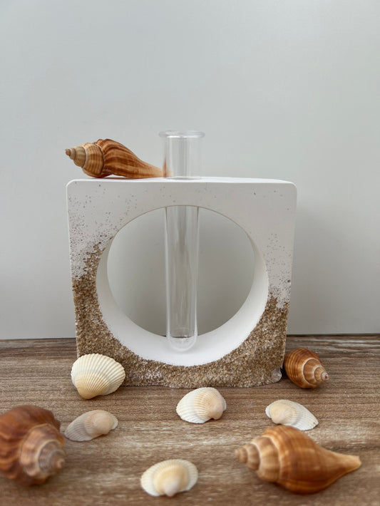 Deko Vase "Vanessa" rechteckig