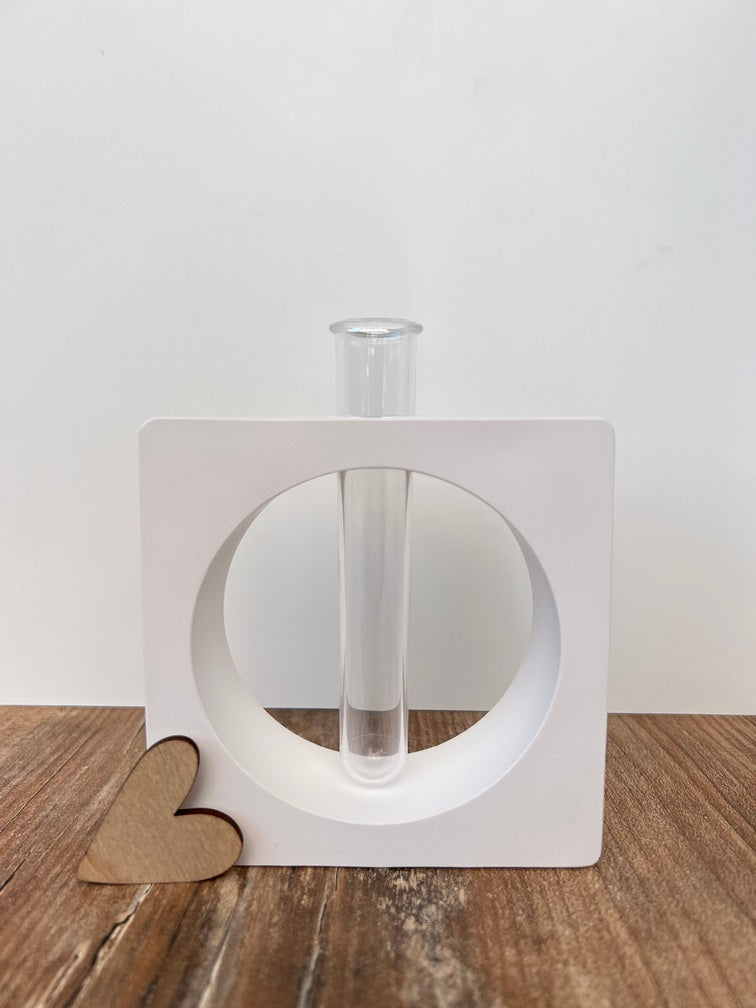 Deko Vase "Vanessa" rechteckig